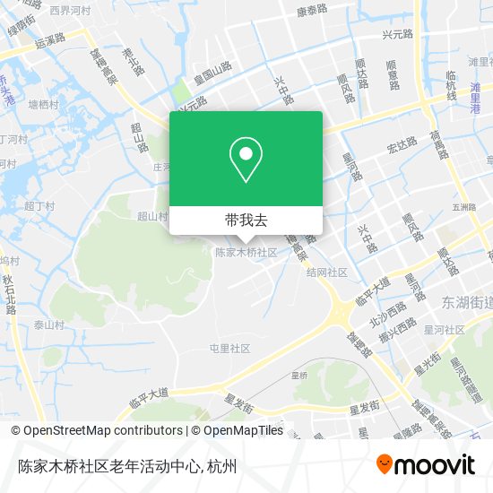 陈家木桥社区老年活动中心地图