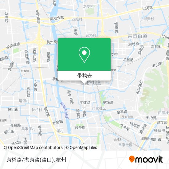 康桥路/拱康路(路口)地图