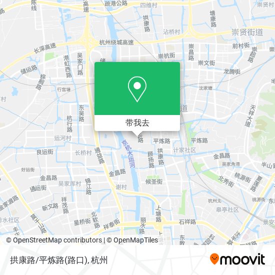 拱康路/平炼路(路口)地图