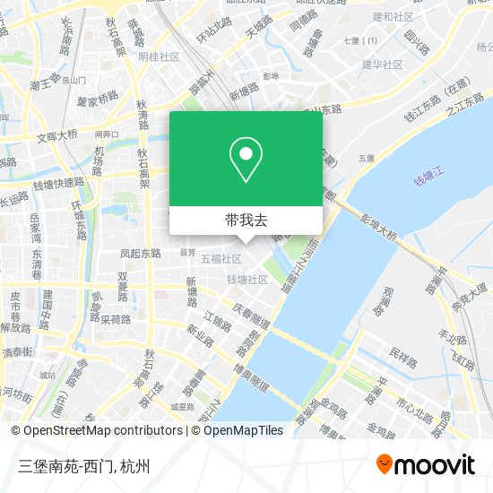 三堡南苑-西门地图