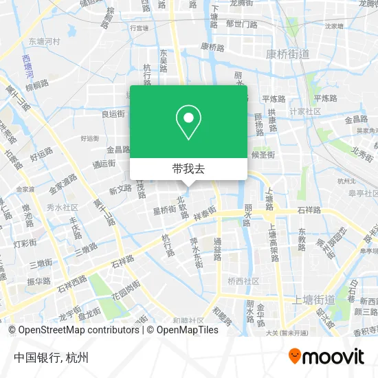 中国银行地图
