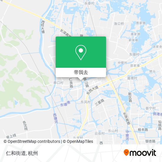 仁和街道地图
