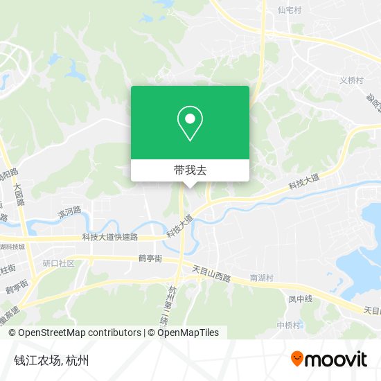 钱江农场地图