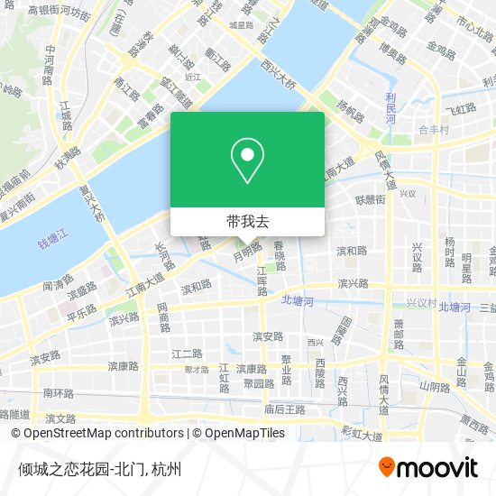 倾城之恋花园-北门地图