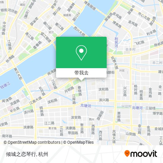 倾城之恋琴行地图