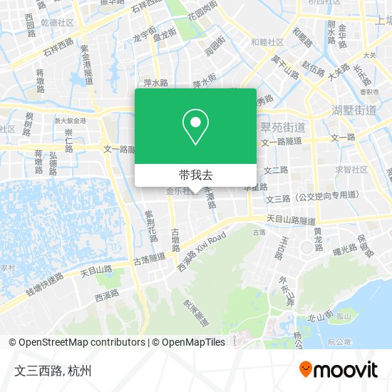 文三西路地图