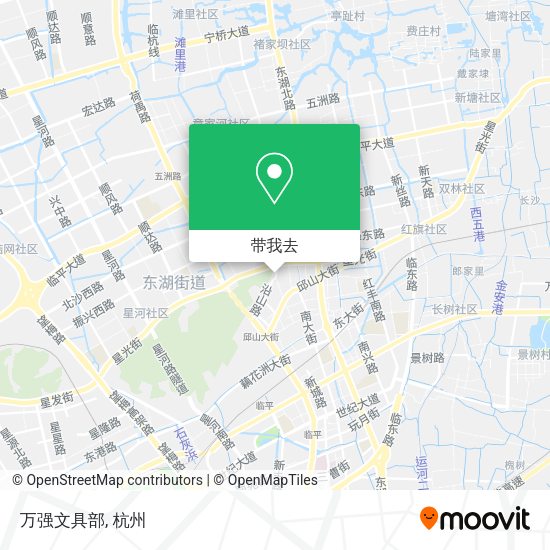 万强文具部地图