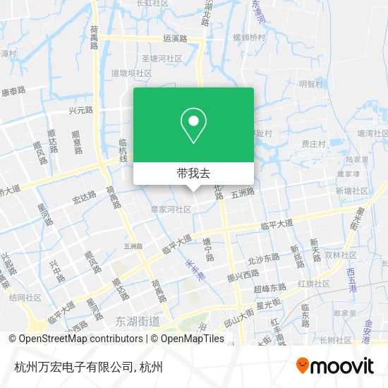 杭州万宏电子有限公司地图