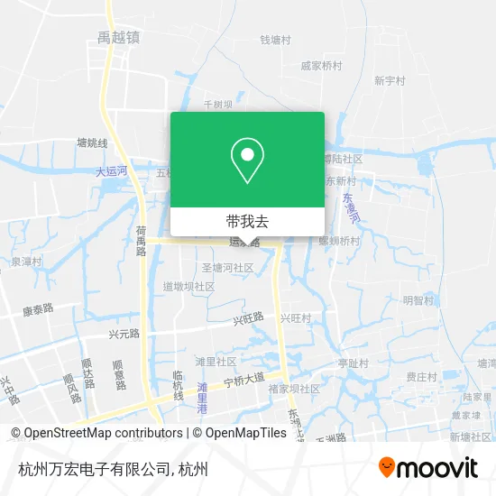 杭州万宏电子有限公司地图