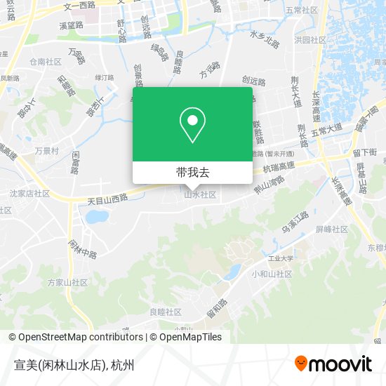 宣美(闲林山水店)地图