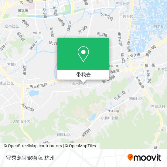 冠秀宠尚宠物店地图