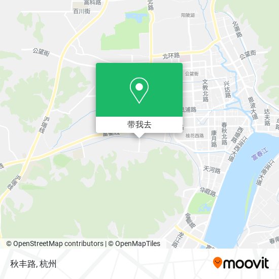 秋丰路地图