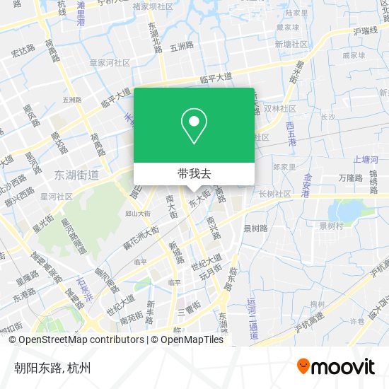 朝阳东路地图