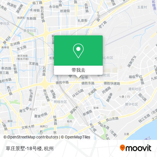 草庄景墅-18号楼地图