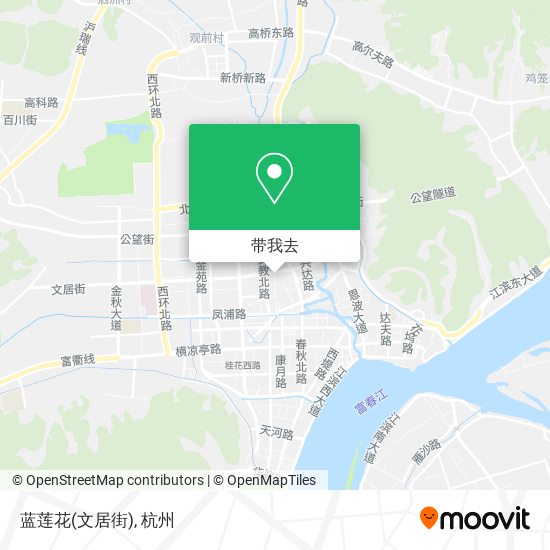 蓝莲花(文居街)地图