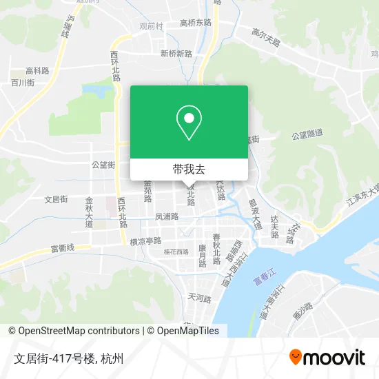 文居街-417号楼地图