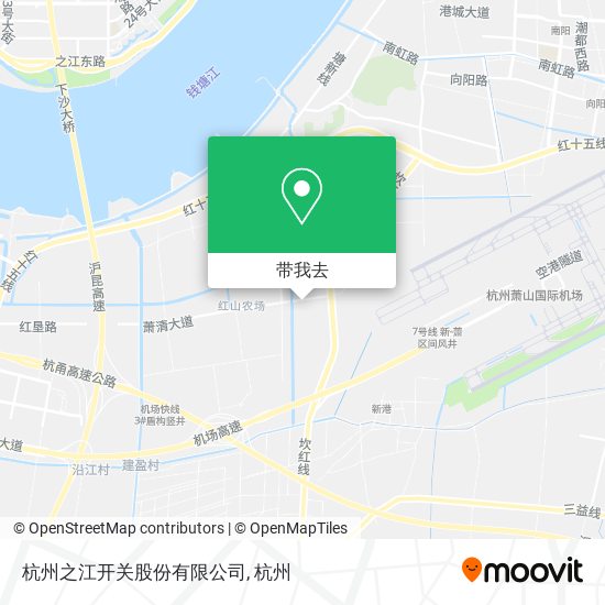 杭州之江开关股份有限公司地图