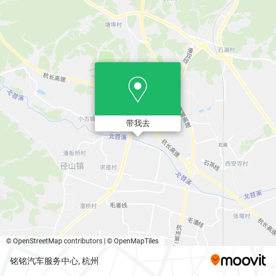 铭铭汽车服务中心地图