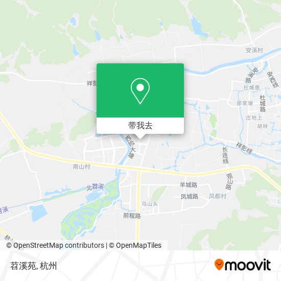 苕溪苑地图