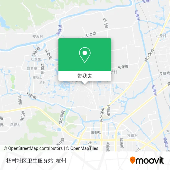 杨村社区卫生服务站地图