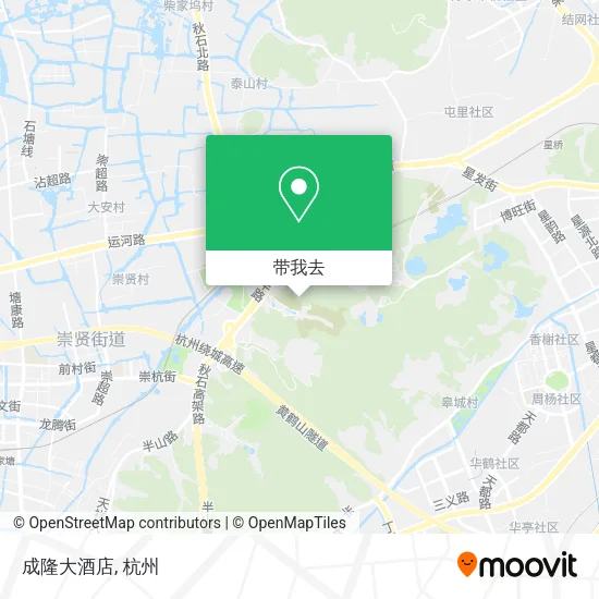 成隆大酒店地图