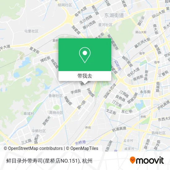 鲜目录外带寿司(星桥店NO.151)地图
