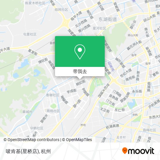 唛肯基(星桥店)地图