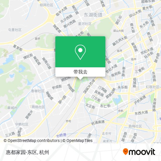 惠都家园-东区地图