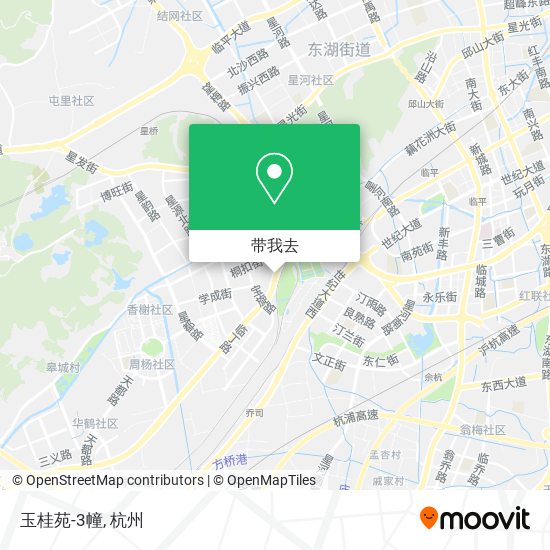 玉桂苑-3幢地图