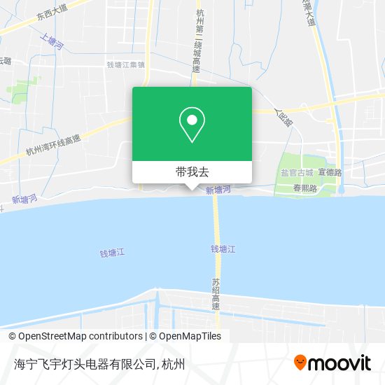 海宁飞宇灯头电器有限公司地图