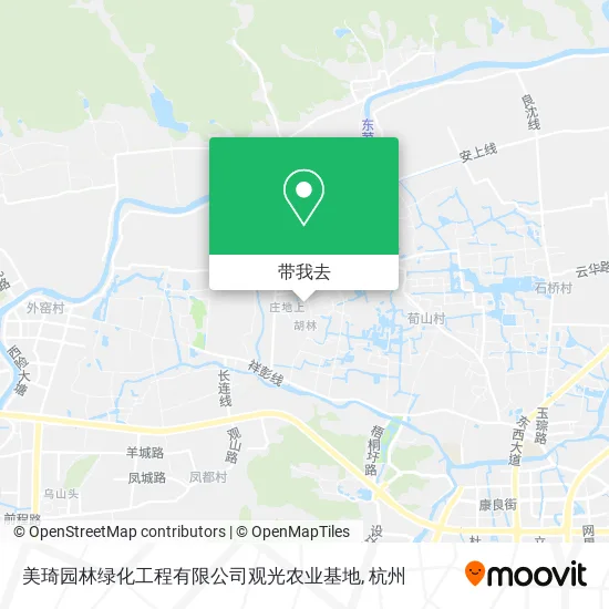 美琦园林绿化工程有限公司观光农业基地地图