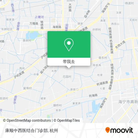 康顺中西医结合门诊部地图