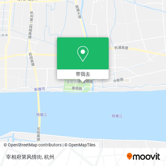 宰相府第风情街地图