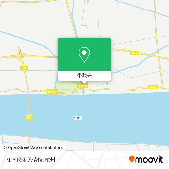 江南民俗风情馆地图