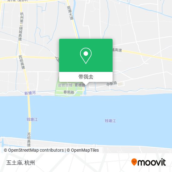 五土庙地图