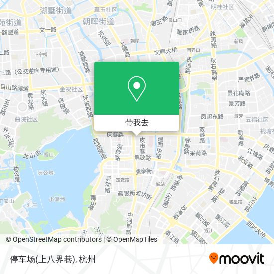 停车场(上八界巷)地图