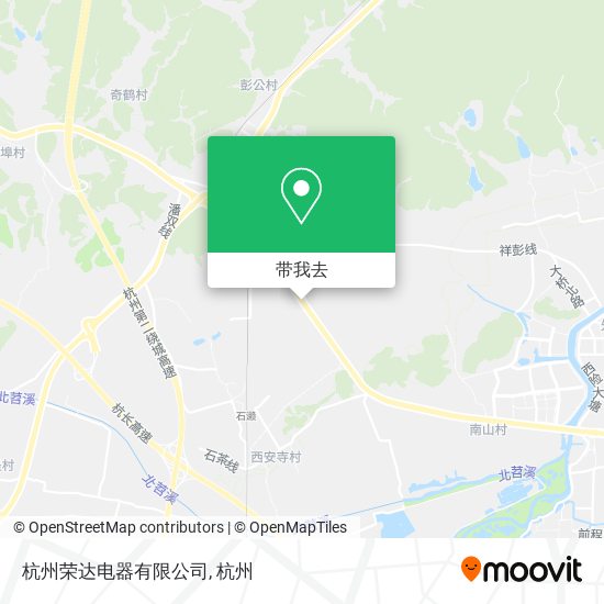 杭州荣达电器有限公司地图