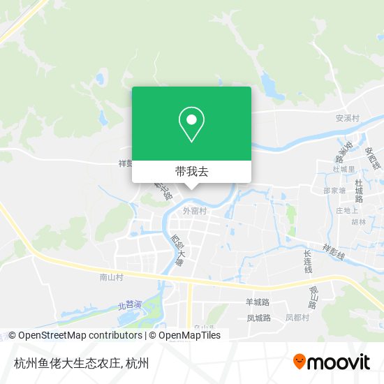 杭州鱼佬大生态农庄地图