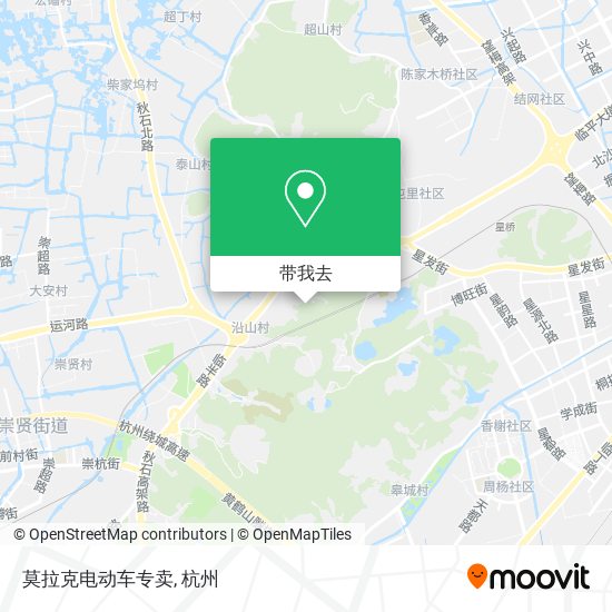 莫拉克电动车专卖地图