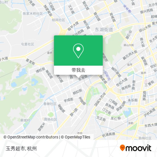 玉秀超市地图
