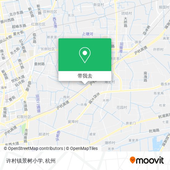 许村镇景树小学地图