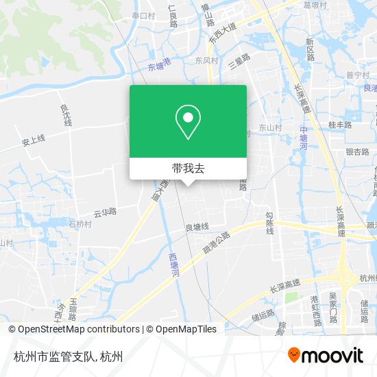 杭州市监管支队地图
