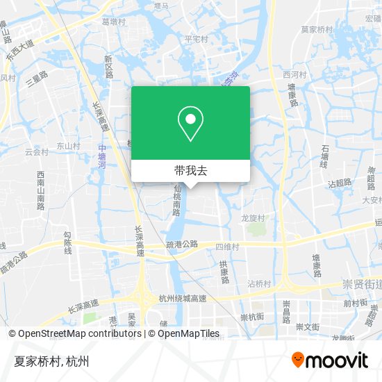夏家桥村地图