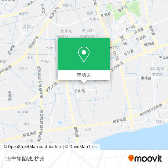 海宁轮胎城地图