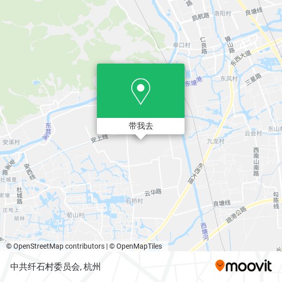 中共纤石村委员会地图