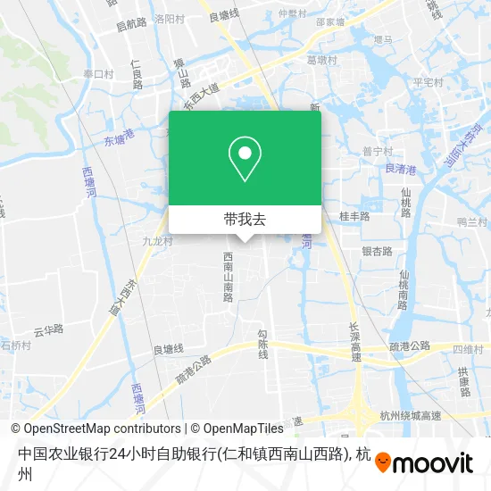 中国农业银行24小时自助银行(仁和镇西南山西路)地图