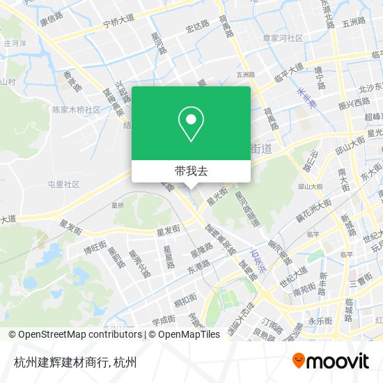 杭州建辉建材商行地图