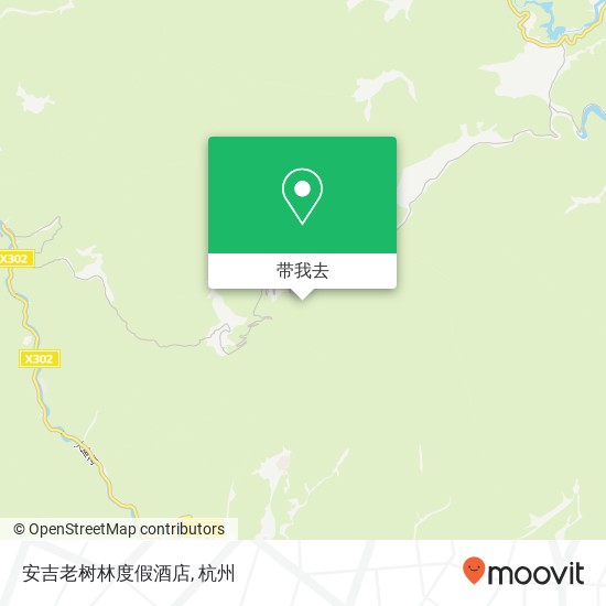 安吉老树林度假酒店地图