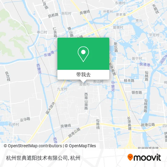 杭州世典遮阳技术有限公司地图