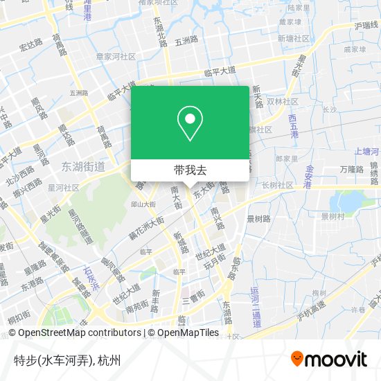 特步(水车河弄)地图